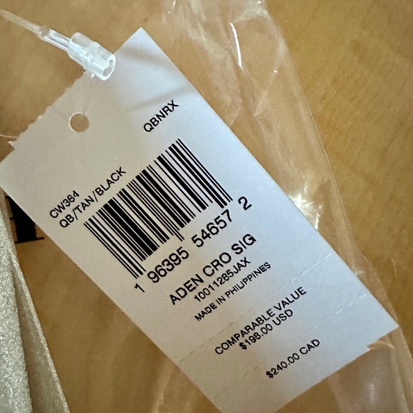 Coach Men’s Aden Crossbody Bag in Signature Canvas tan - Picture 12 of 12